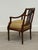 Late 18th Century Pair of Antique Regency Style Armchairs With Trellis Back For Sale - Image 5 of 8