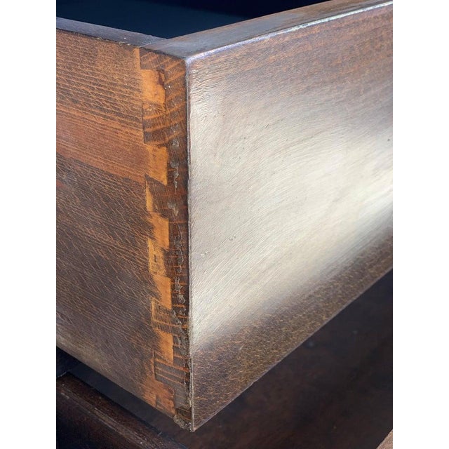 Late 18th Century Two Sided Spanish Butcher Block with Six Drawers and Bronze Hardware For Sale - Image 4 of 18