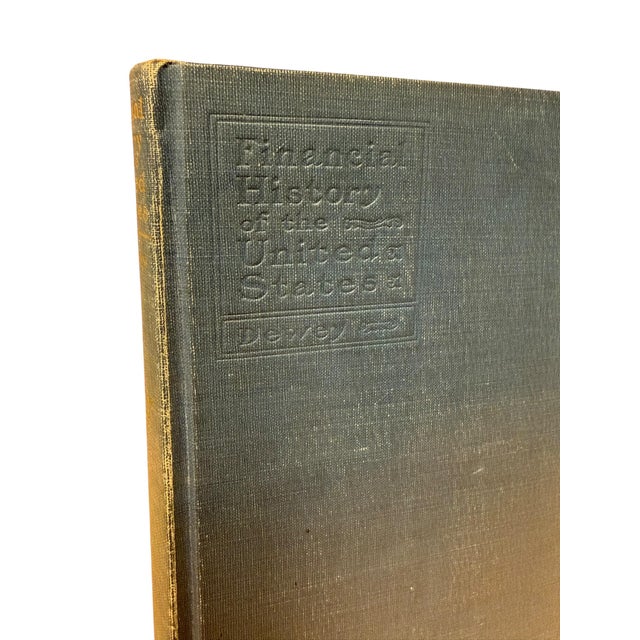 1920s 1928 Financial History of the United States Hardcover Book For Sale - Image 5 of 15