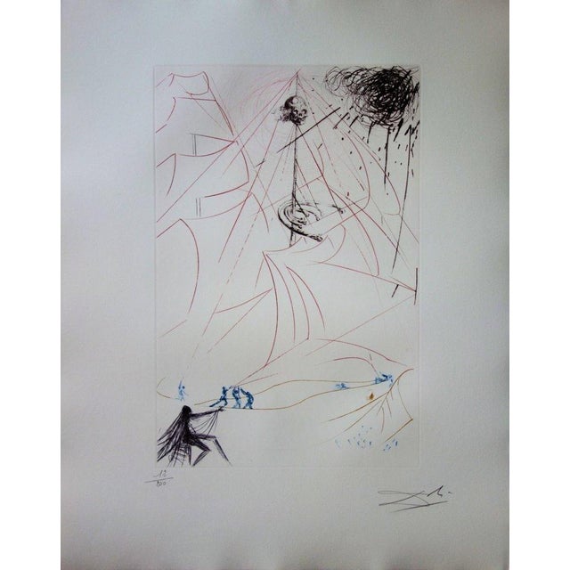 Salvador Dali, The Ghost Ship: Homage to Wagner, Engraving For Sale - Image 7 of 7