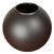Mid-Century Modern German Wormser Terra-Sigillata Pottery Ball Vase, 1960s For Sale