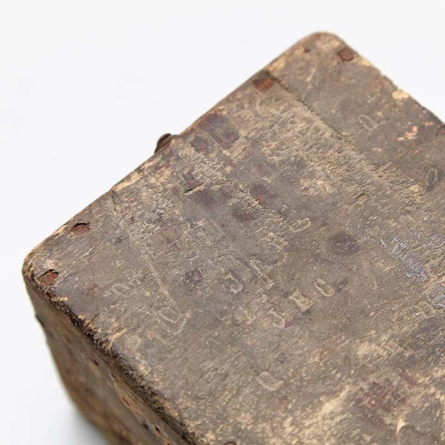 Adrian, Abstract Sculpture, Iron and Wood, 2017 For Sale - Image 9 of 17