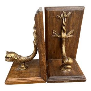 Vintage Ethan Allen Bookends For Sale