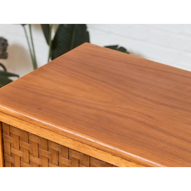 Chocolate Mid 20th Century Warren Church for Lane Mid-Century Modern Gentlemans Chest For Sale - Image 8 of 12