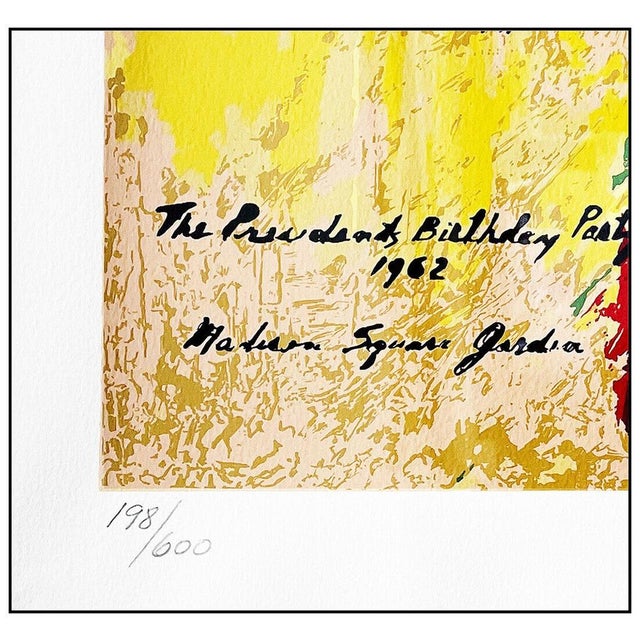 Leroy Neiman 1980s The President's Birthday Party, LeRoy Neiman For Sale - Image 4 of 5