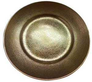 Vintage Pickard Etched China Gold Dish