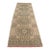 Mid 20th Century Muted Stone Grey & Sand Floral Medallion Rug For Sale