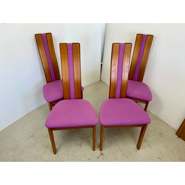 Vintage Mid-Century Danish Teak Dining Chairs by Vamdrup Stolefabrik For Sale In Las Vegas - Image 6 of 8