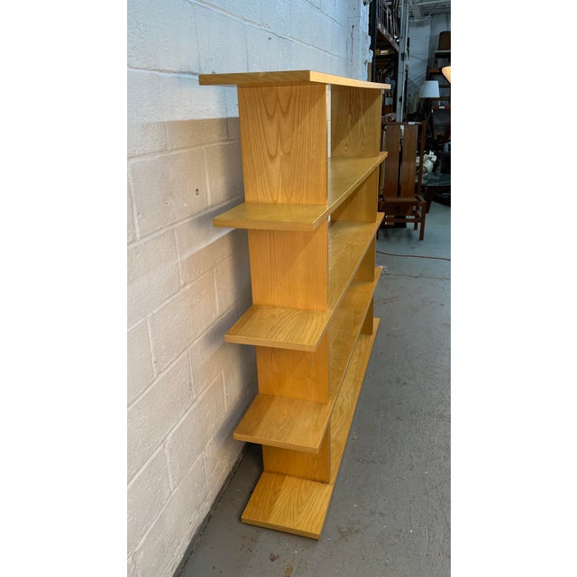 Mid-Century Style Modern Open Shelving Bookcase For Sale In New York - Image 6 of 10