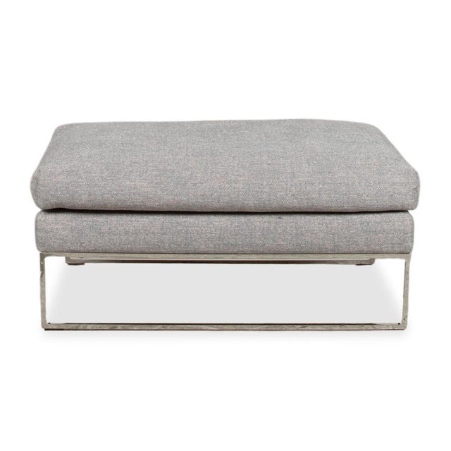 Gray Mell Fabric Stool from COR For Sale - Image 8 of 10