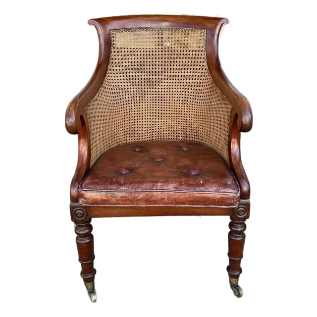 Antique British Colonial Arm Chair For Sale