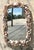 Vintage Shell Encrusted Wall Mirror For Sale - Image 13 of 14