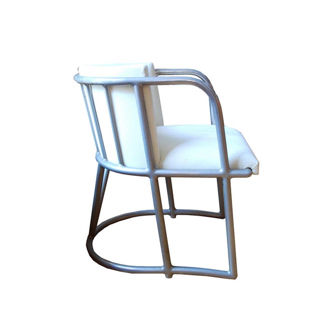 Set of Art Deco Armchairs by Mallet-Stevens For Sale - Image 3 of 9