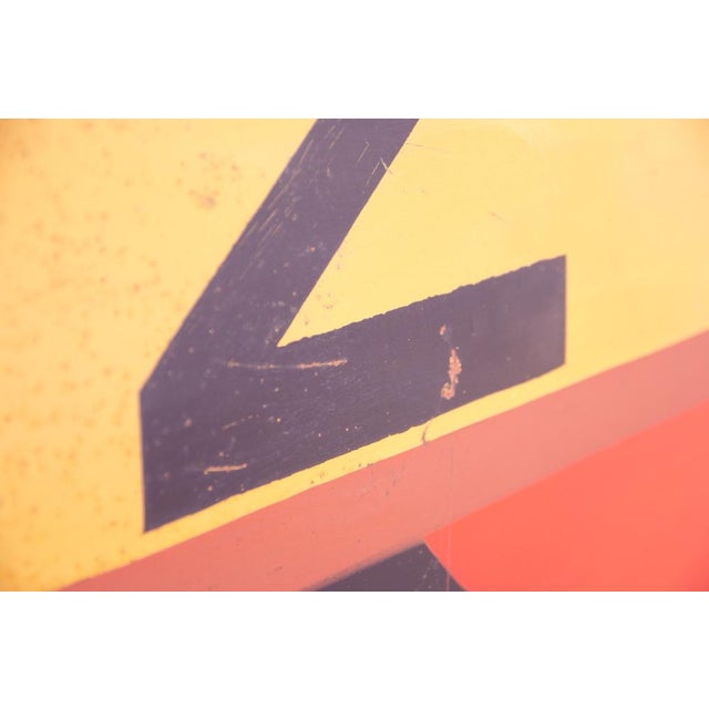 Large ZTS Advertising Sign in Tin, 1980 For Sale - Image 9 of 16