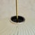 Off-white 1970s Mid Century Modern Italian Brass + Acrylic Pendant For Sale - Image 8 of 11