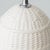 Vintage Spanish Ceramic Faux Wicker Table Lamps with New Jute Shades, 1970s, Set of 2 For Sale - Image 14 of 18