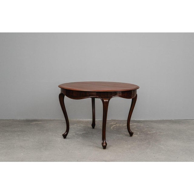 Art Nouveau Table in Mahogany For Sale - Image 4 of 13