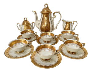 Tea Set for 5 from RKW, 1960s, Set of 13