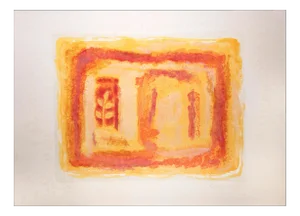 Girl at the Window, Original Lithograph, 1969