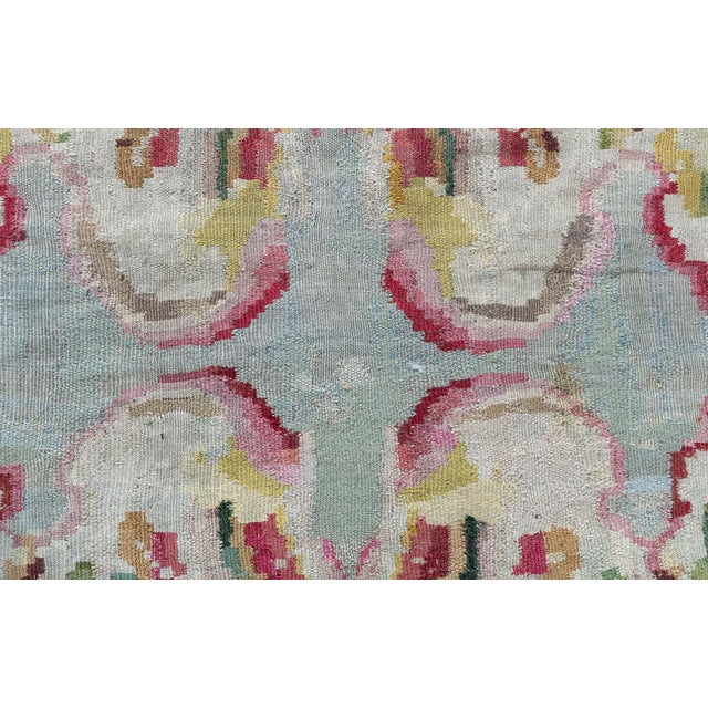 Gray Antique Bessarabian Botanical Rug Doris Leslie Blau For Sale - Image 8 of 10