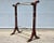 Traditional Bombay Company Brass & Mahogany Quilt Rack or Towel Stand For Sale - Image 3 of 15