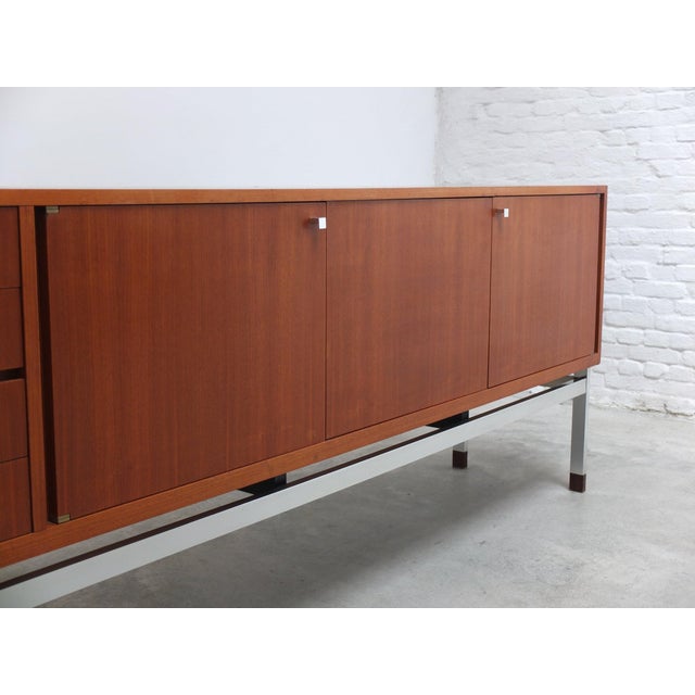 Large Modernist Sideboard by Werner Wölfers for V-Form, 1960s For Sale - Image 11 of 18