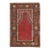 Galerie Shabab Collection Early 20th Century Turkish Anatolian Throw Rug For Sale