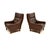 1970s Vintage Leather Lounge Chairs by Torbjörn Afdal for Bruksbo, 1970s, Set of 2 For Sale - Image 5 of 11