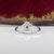 Pink Aaa Padparadscha Sapphire Ring With Natural Diamonds Halo: Solid 14k Gold, 5x3mm, Size 6.75 For Sale - Image 8 of 9