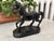 Vintage Black Coal Horse Figurine, 1980s For Sale - Image 4 of 5