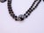 20th Century Art Deco Gold-Plated Collar in Azabache and Crystals, 1930s For Sale - Image 12 of 17