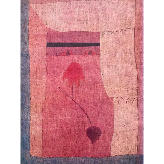 Paul Klee Vintage 1983 Modernist Lithograph Print Framed Large Exhibition Poster " Arab Song " 1932 For Sale In Kansas City - Image 6 of 12