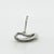 Gemstone Vintage Georg Jensen Diamond & Sterling Silver Infinity Earrings - 2 Pieces For Sale - Image 7 of 12