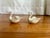 Mid 20th Century Pair of Vintage Lenox Miniature Swan Ring Holder or Salt Cellar For Sale - Image 5 of 7