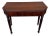 Antique Mahogany Sheraton Flip Top Game Table, Salem or Boston, Massachusetts, Circa 1810s For Sale
