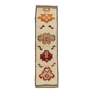 Vintage Tribal Kurdish Rug Runner - 02'11 X 10'06