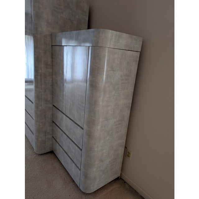 Contemporary 1980s Multi Piece Bedroom Wardrobe Set For Sale - Image 3 of 3