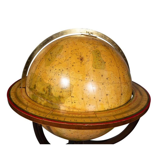 Late 18th Century George III Celestial Floor Globe by J&w Cary For Sale - Image 5 of 12
