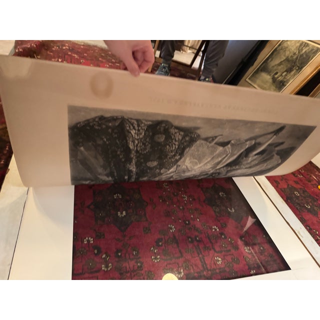 Gray Antique 19th Century Engraving “The Declaration of Love” After Jean François De Troy, C. 1890, Large Framed Romantic Scene [Mc] For Sale - Image 8 of 8