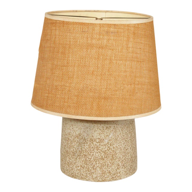 Jane and Gordon Martz Mid Century Modern Glazed Stoneware Table Lamp For Sale