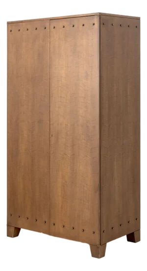 German Modern Studded Maple Entertainment Unit