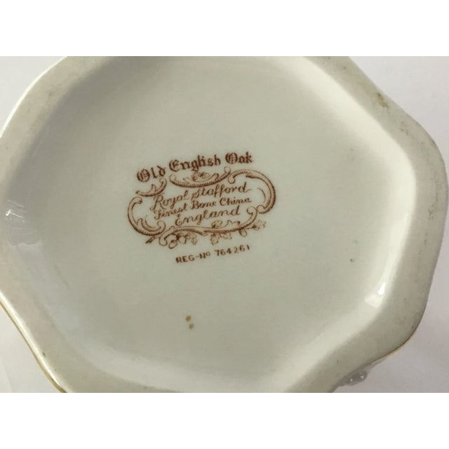 Ceramic Royal Stafford “Old English Oak” Pitcher For Sale - Image 7 of 8