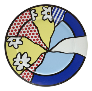 Edition 0802/3000 Plate in Porcelain by Roy Lichtenstein