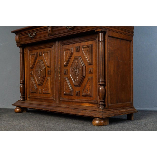 Antique Buffet with Drawers For Sale - Image 10 of 18