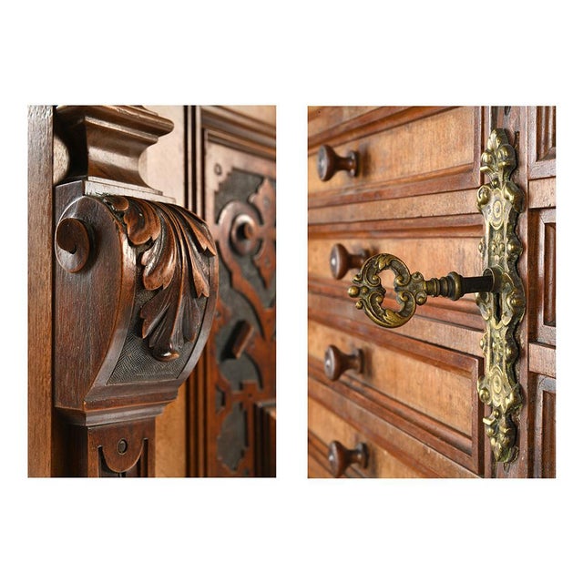 19th Century French Dentist Cabinet For Sale - Image 4 of 6