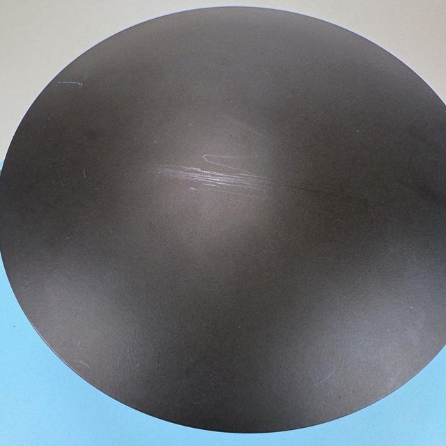 Black Vintage Flush Mount by Luciano Cesaro for Tre Ci Luce, Italy, 1980s For Sale - Image 8 of 12