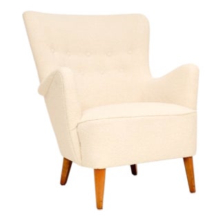 Vintage Swedish Armchair attributed to Folke Ohlsson for Dux, 1960s For Sale