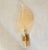 1970s Pair of Leaves Murano Glass Sconces 1970s For Sale - Image 5 of 10