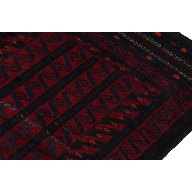 Rug & Kilim’s Baluch Tribal Rug With Colorful Geometric Patterns For Sale In New York - Image 6 of 7