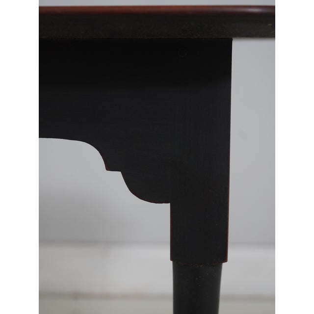 Wood Eldred Wheeler Cherry Top Country Occasional Table For Sale - Image 7 of 13